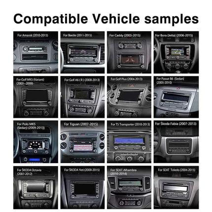 7" 2 Din HD Car Media Video RDS Airplay Car Radio CarPlay Android Auto Stereo Audio For Volkswagen/Seat/Skoda/Passat/Golf/Polo