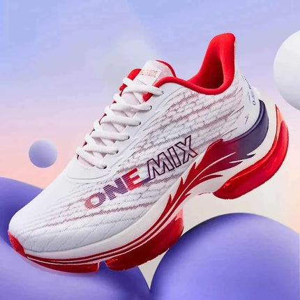 Scarpe da corsa con cuscino d'aria ONEMIX per donna, scarpe da ginnastica estive leggere con superficie in rete traspirante, scarpe sportive per fitness all'aperto