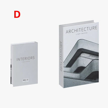 Nuovi libri finti di lusso per la decorazione Libro di simulazione creativa di moda Ornamento da tavolo Libri da tavolino Decorazioni per la casa