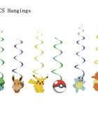 Forniture per decorazioni per feste di compleanno a tema Pokemon Cartoon Pokemon Go Stoviglie Tazze Piatti Palloncino Pikachu per bomboniere per baby shower