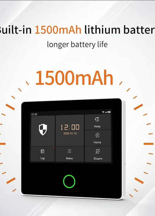 Staniot WiFi 4G sistema di sicurezza domestica protezione di sicurezza Wireless Tuya Smart Home sensori di allarme sirena integrata funziona con Alexa,Supporta il kit antifurto per il telecomando dell'app