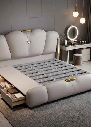 queen beds on offer wooden marriage beds double king size beds 150X200cm headboards bed racks and frame full bedroom furniture