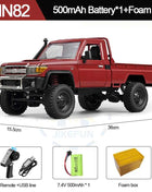 MN82S RC Crawler 1/12 Full Scale LC79 RC Pickup Short Truck 4WD Remote Control Climbing Off-road Car Toys for Kids Adults Gifts