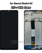 For Xiaomi Redmi 9C LCD Display 9C Touch Screen Digitizer M2004J19AG M2004J19C For Redmi 9C LCD Replacement Parts