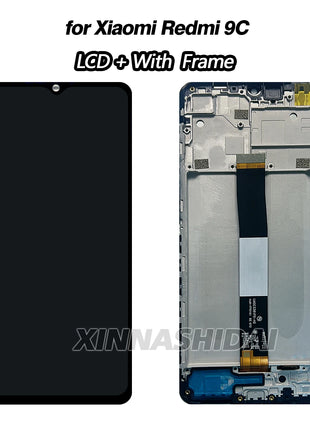 Per Xiaomi Redmi 9C Display LCD 9C Touch Screen Digitizer M2004J19AG M2004J19C Per Redmi 9C LCD Parti di ricambio
