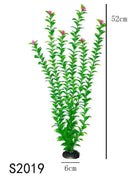Artificial Aquarium Decor Plants Water Weeds Ornament Aquatic Fish Tank Simulation Grass Flower Decoration Accessories