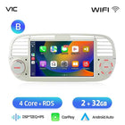 AWESAFE Wireless CarPlay Car Radio for FIAT 500 500C Abarth 2007-2015 with Android Auto GPS Navigation Smart System RDS DSP FM