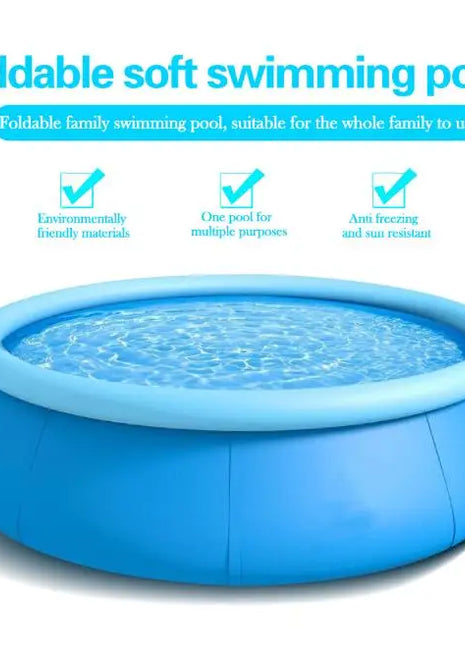 Piscina gonfiabile Staffa quadrata Piscina rotonda Piscina per famiglie all'aperto Piscina per giochi d'acqua per il bagno