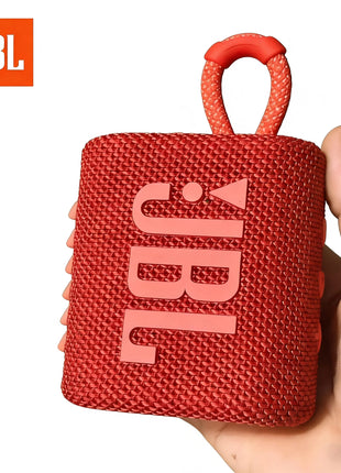 Altoparlante Bluetooth wireless originale JBL GO 3, portatile, impermeabile, per sport all'aperto, con bassi potenti, altoparlante per feste, altoparlante wireless JBL GO3