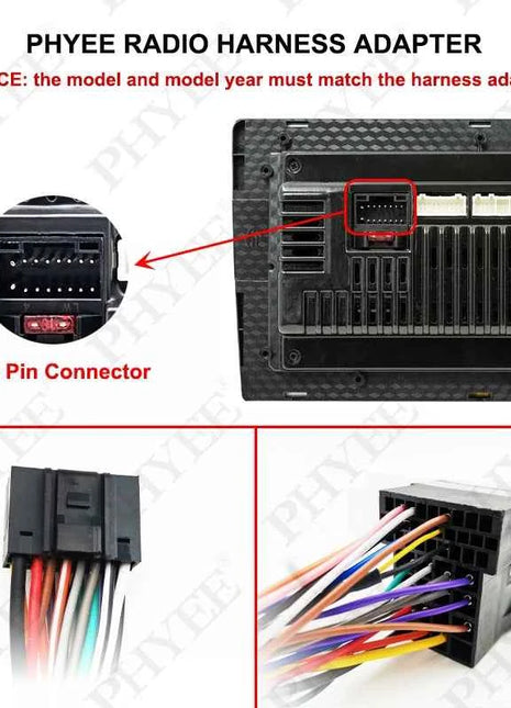 Cablaggio radio per Lada Vesta 2015-2018, connettore da 16 pin a connettore ISO, cavo adattatore USB, spina audio RCA, per Android per auto