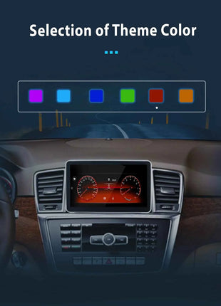 9 "Android 14 Car Multimedia Player For Mercedes Benz ML GL W166 X166 2012-2015 Radio CarPlay Stereo GPS Navigation Audio Screen