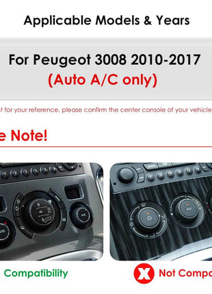 9.7INCH Android Car Radio for Peugeot 3008 5008 2010-2017 Car Stereo GPS Carplay Android Auto Multimedia Intelligent Player WIFI