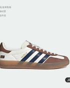 Adidas genuine clover men's and women's retro low cut wear-resistant casual board shoes JP9221