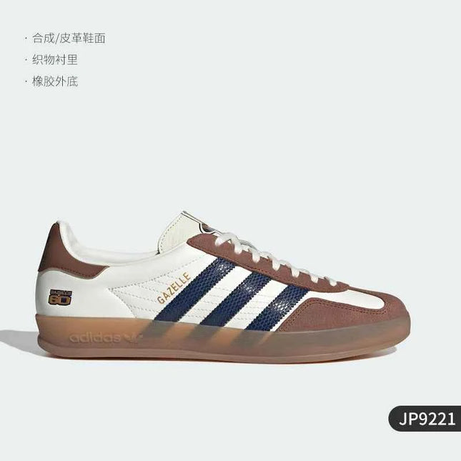 Adidas genuine clover men's and women's retro low cut wear-resistant casual board shoes JP9221