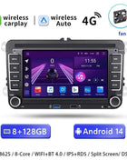 Wireless Carplay Android 14 Auto Radio for Volkswagen VW Passat B6 B7 CC T5 Tiguan Touran POLO GOLF 56 Multimedia GPS NaviScreen