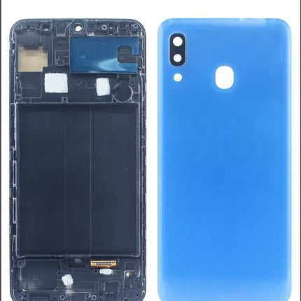 Display LCD AMOLED per Samsung Galaxy A30, Schermo Touch con Digitalizzatore, Assemblaggio Completo con Cornice per Samsung A30 A305F A305G