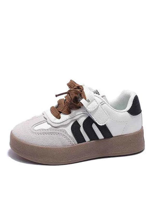 Nuova primavera nuove scarpe da ragazza sneakers da ragazzo traspiranti moda casual scarpe sportive per bambini scarpe da tavolo per bambini grandi da 3 a 12 anni
