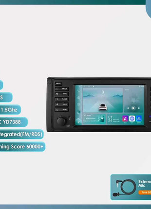 Hizpo Car Intelligent Systems for BMW 5 Series E39 X5 E53 M5 1996-2003 Multimedia 2din Autoradio Android 13 Auto Carplay 7862 4G