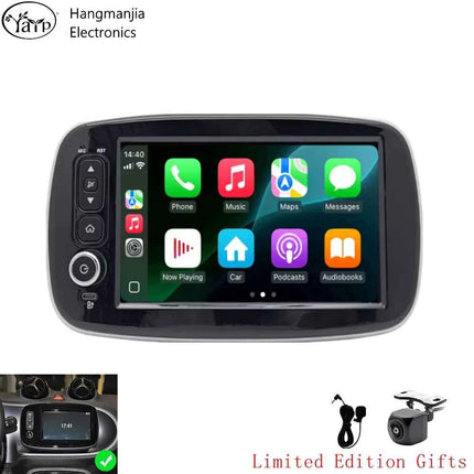 Wireless CarPlay Android Auto Car Radio For Mercedes Benz Smart 453 Fortwo 2014-2020 GPS Multimedia Systems Stereo autoradio