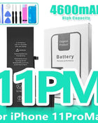 XDOU 2026 NEW Battery For iPhone 7 8 6S 6 Plus X XR 11 11Pro Xs Max High Capacity Phone Bateria + Free Tools