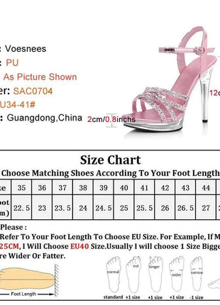 Sandali da donna a spillo argento 12CM Tacchi alti a fascia stretta lucida Sandali da donna eleganti di grandi dimensioni Scarpe da sposa estive da sposa
