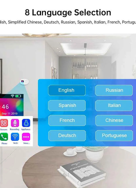 Sistema di Allarme Domestico WIFI+GSM con Pulsante Campanello