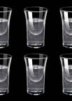 6pcs 25ml / <50ml