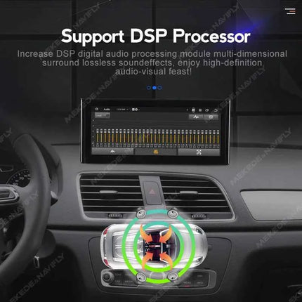 8-Croe Car Wireless Carplay Android Auto For Audi Q3 2012-2018 Multimedia Video Player GPS smart car machine system