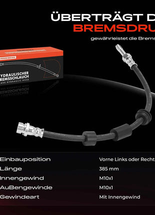 Tubo freno Frankberg 1x per asse anteriore sinistro o destro per Ford C-Max DM2 Focus C-Max Focus II DA DP HCP Cabriolet 1223474