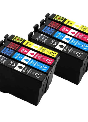 502XL Ink Cartridges for Epson T502 Compatible with WorkForce Pro WF-7830DTWF WF-7835DTWF WF-7840DTWF Printer