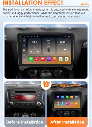 9" Hizpo 2Din Android Auto Car Radio for Audi TT MK2 8J 2006 - 2014 Snapdragon 6115 GPS Navigation SWC DSP 4G BT CarPlay 360°CAM