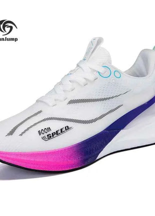 2025 Scarpe da corsa professionali per maratona in carbonio da uomo e da donna Scarpe sportive con supporto stabile ultraleggero per assorbimento degli urti