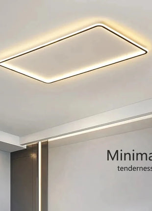 Lampada da soffitto a LED con telecomando Lampada da camera da letto moderna semplice ultrasottile Lustre Decorazioni per la casa Sala da pranzo Soggiorno Cucina Corridoio