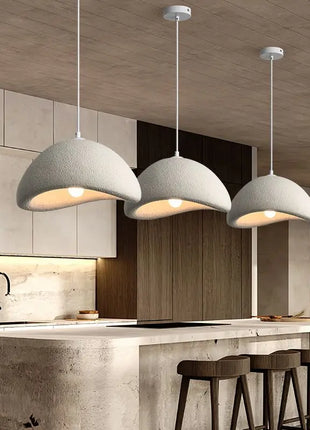Nordic Bird's Nest Wabi Sabi Lampadario a soffitto alto per ingresso Soggiorno Sala da pranzo Lampada a sospensione Decorazioni per la casa Loft Lampade a sospensione