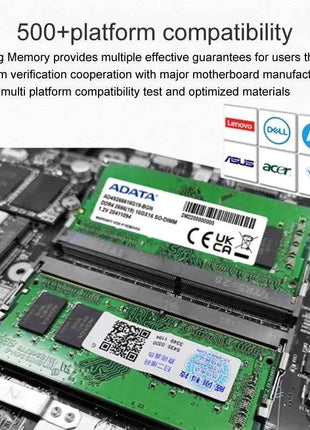 ADATA Premier RAM 8GB 16GB 32GB DDR4 3200MHz CL22 PC4-25600 260 Pin SODIMM Memory Laptop Memory