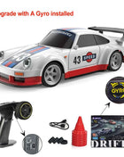 Upgraded Gyro 1/43 RC Drifting Car Racing RTR 4WD High Speed Radio Control Model 2.4G Drift Race Vehicle Mini Gifts