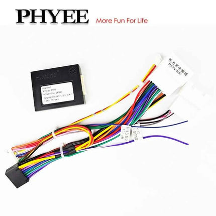 Cablaggio 20Pin/20Pin con Decoder CAN Bus, Compatibilità SWC, Cavo Radio Android 16Pin Plug&Play, per Mitsubishi Pajero 2011-2013