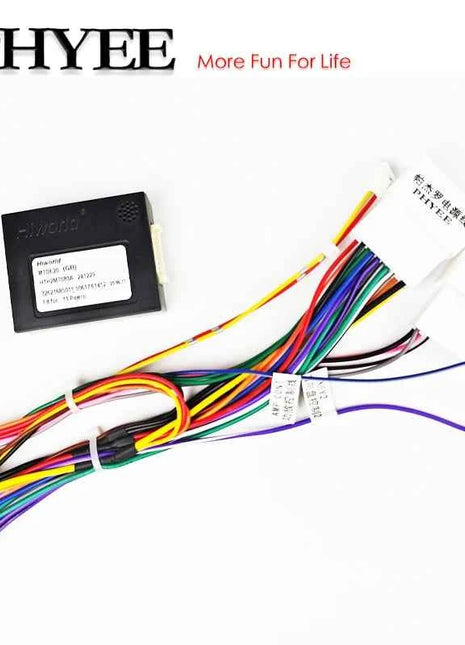 Cablaggio 20Pin/20Pin con Decoder CAN Bus, Compatibilità SWC, Cavo Radio Android 16Pin Plug&Play, per Mitsubishi Pajero 2011-2013