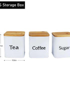 Stainless Steel Bread Box Bread Storage Bin Food Airtight Sealed Canister Coffee Flour Sugar Tea Container Kitchen Storage Box