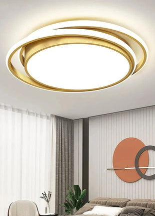 AuroraRealm Lampada da soffitto quadrata a LED Nero Telecomando Camera da letto Studio Luci del soggiorno Lustro moderno Decorazioni per la casa Apparecchi per bambini