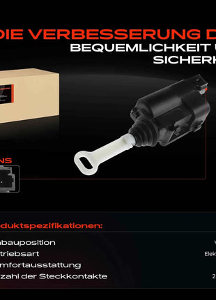 Frankberg 1x Serratura Porta Anteriore per Peugeot 1007 KM 1.4L 1.6L 2005-2014 9649879580 661536