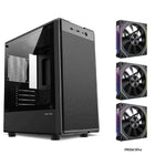 Power Train Flying  PC Case MATX Mini-ITX Chassis SFX/ATX Power Supply Desktop Portable Computer Case U3 port Iron net Panel
