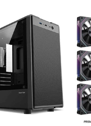 Power Train Flying  PC Case MATX Mini-ITX Chassis SFX/ATX Power Supply Desktop Portable Computer Case U3 port Iron net Panel