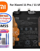 New 100% Original Battery For Xiaomi MI Redmi Note K20 K30 Pro 5 7 8 9 9S 9T 10 10X 10T 10X 11T 11 Ultra 11T POCO X3 F2 4X Pro