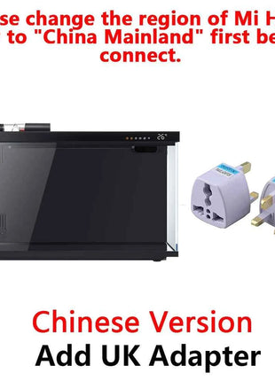 Xiaomi Mijia Smart Fish Tank Work With Mijia APP Mobile Controlled Remote Feeding Smart Lighting System Light Aquarium 20L-CN