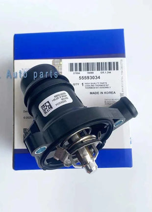 Termostato del liquido di raffreddamento del motore per Chevrolet Aveo Cruze Sonic Buick Encore Opel Astra OEM #   55593034 55565336