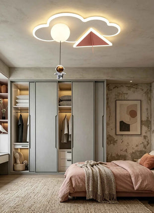 Lampada da Soffitto LED Moderna per Cameretta Bambini, Illuminazione Creativa per Camera da Letto, Decorazione per Soggiorno, Lampadario per Bambini e Bambine