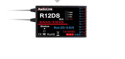 Radiolink R4FGM R4F R6FG R6F R6DSM R6DS R7FG R8F R8EF R8FM R8SM  R12DSM R12DS R9DS RC Mini Receiver for RC Cars Boats Drone