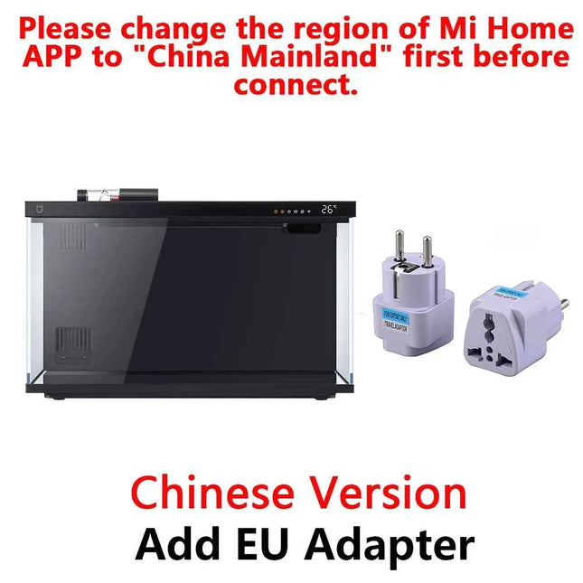 Xiaomi Mijia Smart Fish Tank Work With Mijia APP Mobile Controlled Remote Feeding Smart Lighting System Light Aquarium 20L-CN