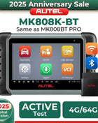 Autel MaxiCOM MK808K-BT Bidirectional Bluetooth OBD2 Scanner same as MK808BT Pro MK808Z-BT Automotivo Car Diagnostic Scan Tool